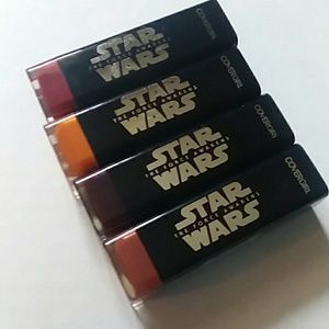 Covergirl Star Wars Lipsticks qty 4 shades inc.